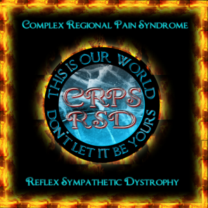 This is Our World Flaming Frame